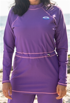Womens Full-Coverage Swimwear - UV Sun Protective Full Body Swimsuit